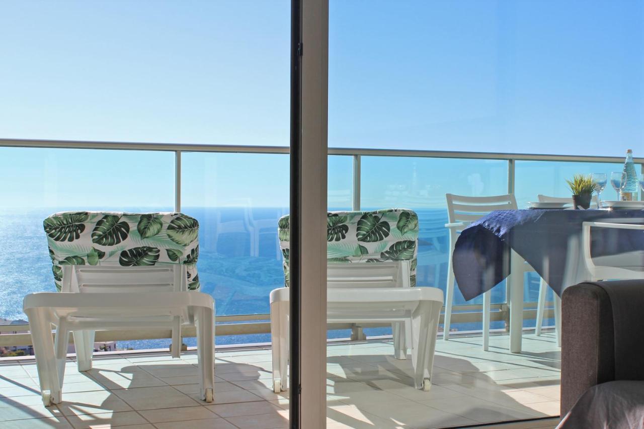 High Rise Apartment On The 39Th Floor With Private Terrace And Sea Views Benidorm Bagian luar foto